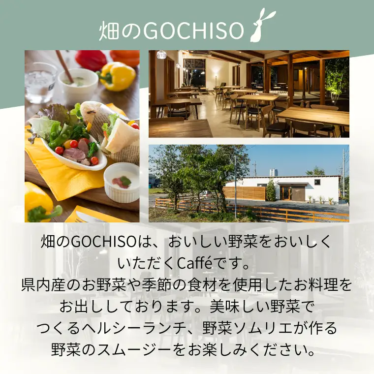 『畑のGOCHISO』ランチペアチケット（GU-1）