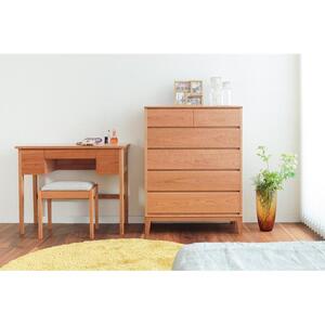 旭川家具 MUKU工房オリジナル ムク チェスト チェリー 【 国産 無垢 インテリア 木製 収納 ナチュラル キャビネット チェスト リビング ダイニング 北海道 】 _03229