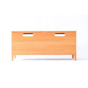 旭川家具 MUKU工房オリジナル ムク TVボード 120 チェリー 【 国産 無垢 インテリア 木製 収納 ナチュラル テレビボード テレビ台 ローボード AVボード リビング 北海道 】 _03238