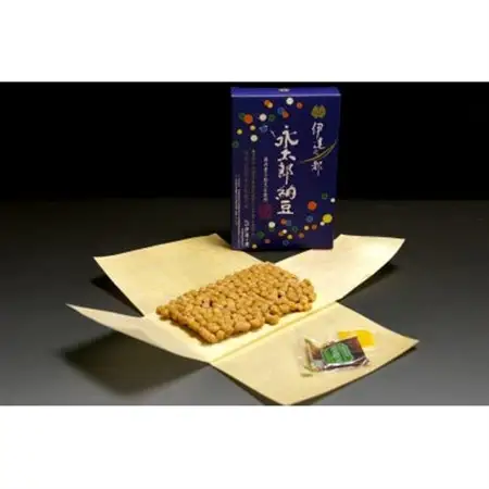 経木手包み小粒納豆90g10箱(無添加味つゆ、からし、宮城の手造り海水塩付き)_惣菜・加工品 納豆  _【配送不可地域：離島】【1273026】