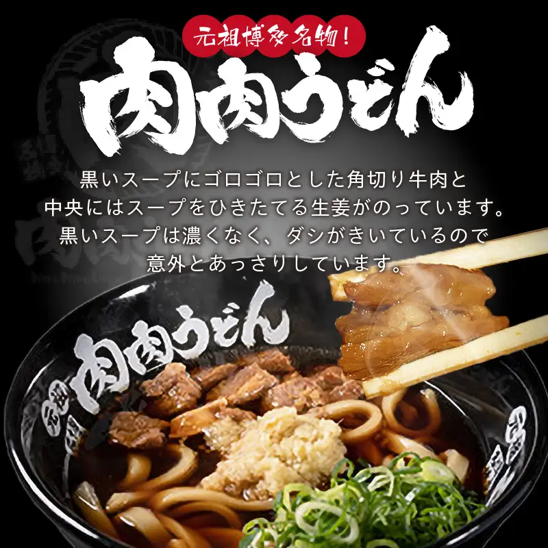 冷凍 肉肉うどん２食・天ぷらうどん２食・黒カレーうどん１食 バラエティセット【A5-460】