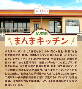 和王 肩ロース ステーキ用 約400g 菊池地域農業協同組合(JA菊池まんまキッチン)《90日以内に出荷予定(土日祝除く)》熊本県 菊池市 くまもと黒毛和牛 和牛 牛肉 お肉 熊本県産 九州産 国産 冷凍 送料無料