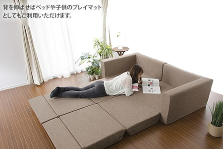 ふるなび限定】和楽の千鳥2P カシコングレー FN-Limited-SP｜ソファー