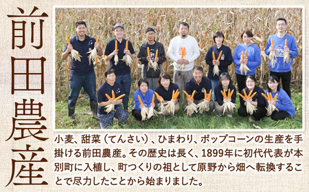 ＼テレビで紹介されました！／ 北海道十勝 前田農産黄金のとうもろこし電子レンジ専用「十勝ポップコーン」 10袋 有限会社 十勝太陽ファーム《60日以内に出荷予定(土日祝除く)》 
