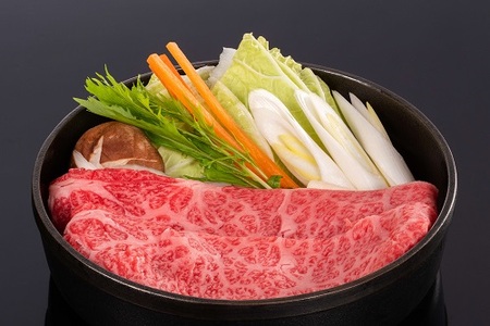 松阪牛　肩・モモ(すき焼き用)400ｇ【2.3-6】