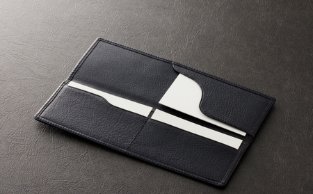 名刺が横に2枚並ぶ！岡本紙文具店の【名刺入れ】_0188-001-T05