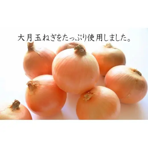 2種のソース「お肉屋さんのふっくら大月玉ねぎハンバーグ」8個セット