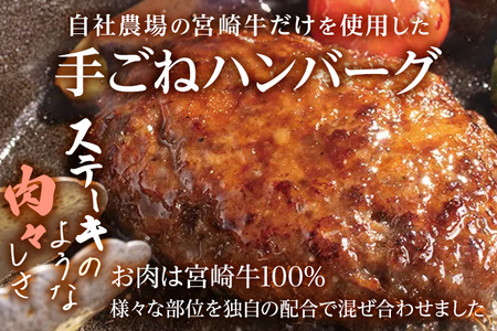 九州産黒毛和牛100％ 手ごねハンバーグ 6個セット 自家製ハンバーグソース付き 惣菜 晩御飯 晩ご飯 晩飯 夕飯 夜ご飯 夜食 洋風 和風 つまみ オリジナル たれ 壱岐ファーム 自社農場 ビーフ 宮崎牛