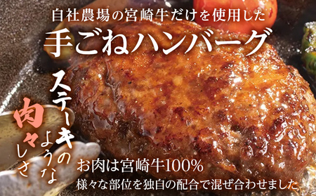 九州産黒毛和牛100％ 手ごねハンバーグ&牛すじ煮 計4個セット 自家製ハンバーグソース付き 惣菜 晩御飯 晩ご飯 晩飯 夕飯 夜ご飯 夜食 洋風 和風 つまみ オリジナル たれ 煮込み 壱岐ファーム ビーフ 宮崎牛