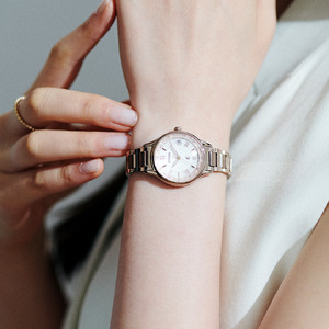 【CITIZEN】 クロスシー EC1164-53W 腕時計 レディース ピンクゴールド サクラピンク 光発電 エコ・ドライブ 防水 耐ニッケルアレルギー スーパーチタニウム 球面サファイアガラス メーカー保証 新潟県 妙高市