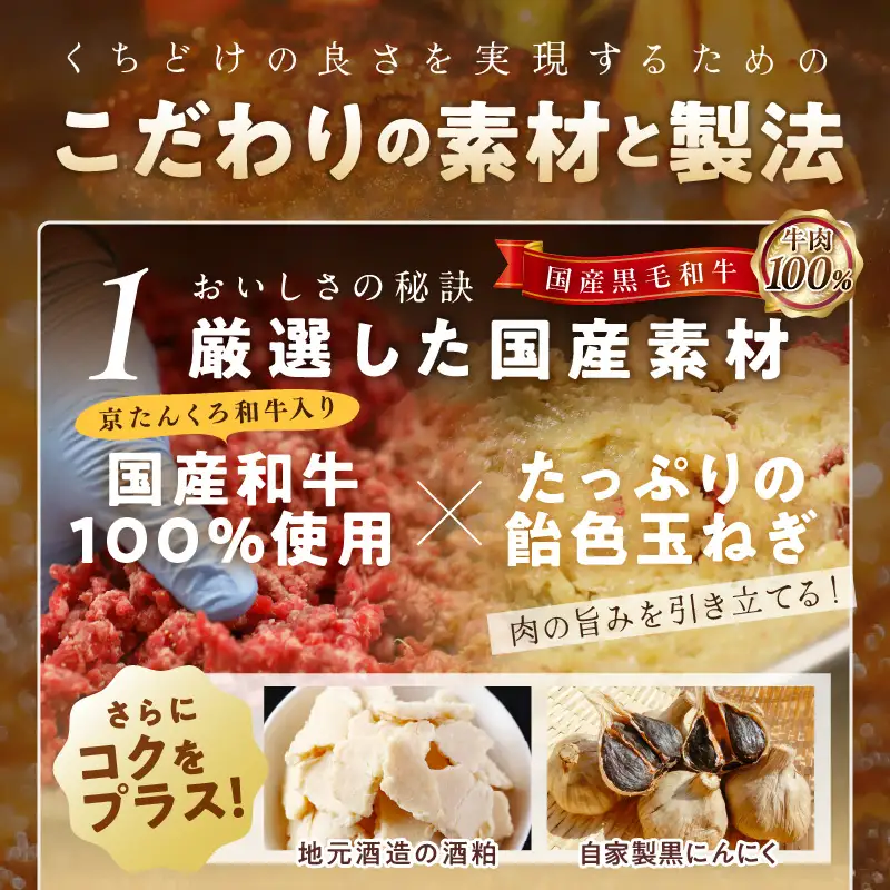 ハンバーグ定期便隔月3回 塩で食べるやわらかハンバーグ ソース付