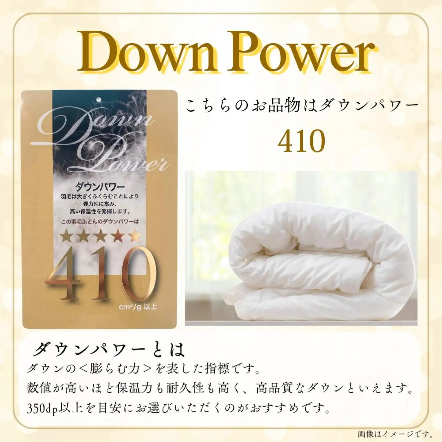羽毛布団 ダブル ポーランド産マザーグース93％【100番手】 ダウンパワー410 掛け布団 CK456