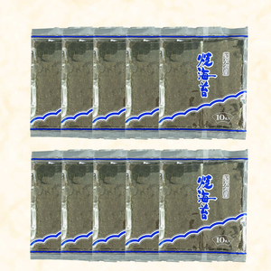 ＜漁師直売＞焼海苔 100枚(10枚×10袋)全形 焼のり 家庭用