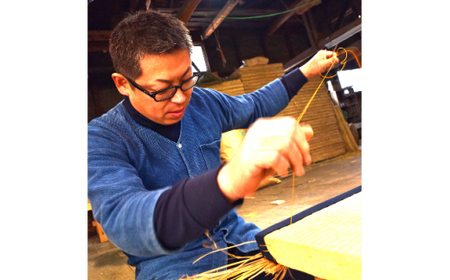 畳製作技能、日本一!加美町の畳職人が作る畳和雑貨/茣蓙・ランチョンマット(P花柄)・畳コースター [佐々木畳工業 宮城県 加美町 44581408]ランチョンマット コースター い草 手作り 44581408