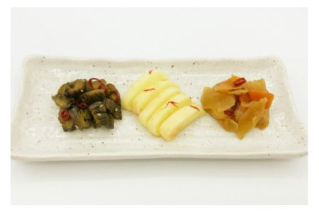漬物クラブ 四季の漬物 3種セット [やくらい土産センター 宮城県 加美町 44581302] 44581302
