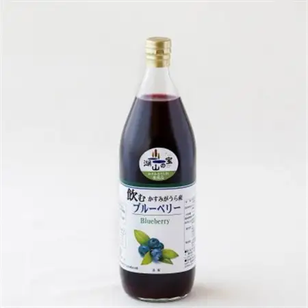 かすみがうら市産　飲むブルーベリー　1L×2本_飲料・ドリンク  果汁飲料 _【1481666】