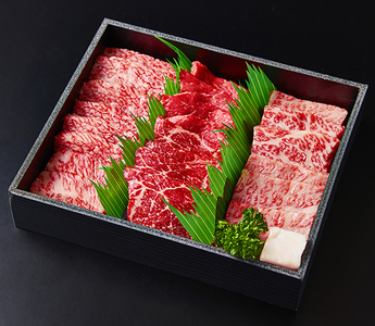 【定期便】A5等級 特選 近江牛 おすすめ 部位 焼肉 3種（1kg×3回）【FO21W】【 近江牛 】 牛肉