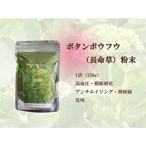 【無農薬栽培】ボタンボウフウ（長命草）粉末 3袋セット