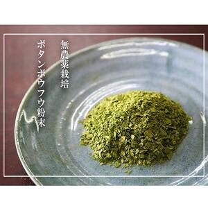 【無農薬栽培】「バジリコ粉末」「ボタンボウフウ（長命草）粉末」「ボタンボウフウと大崖石榴茶 （長命草とオオイタビハーブティー）」 3袋セット