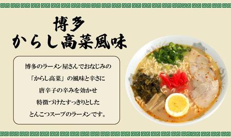 うまかっちゃん 博多からし高菜風味 30食 (5袋入り×6パック）