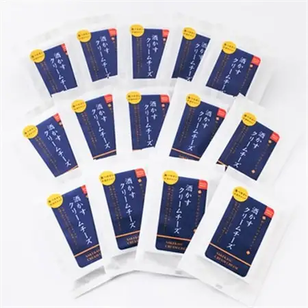 酒かすクリームチーズ　14パック_卵・乳製品 チーズ  _【配送不可地域：離島】【1480945】