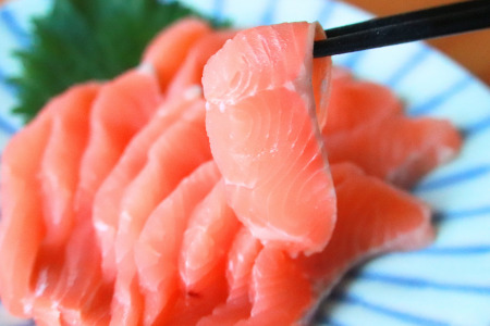 渓流サーモン　お刺身フィーレ　1kg