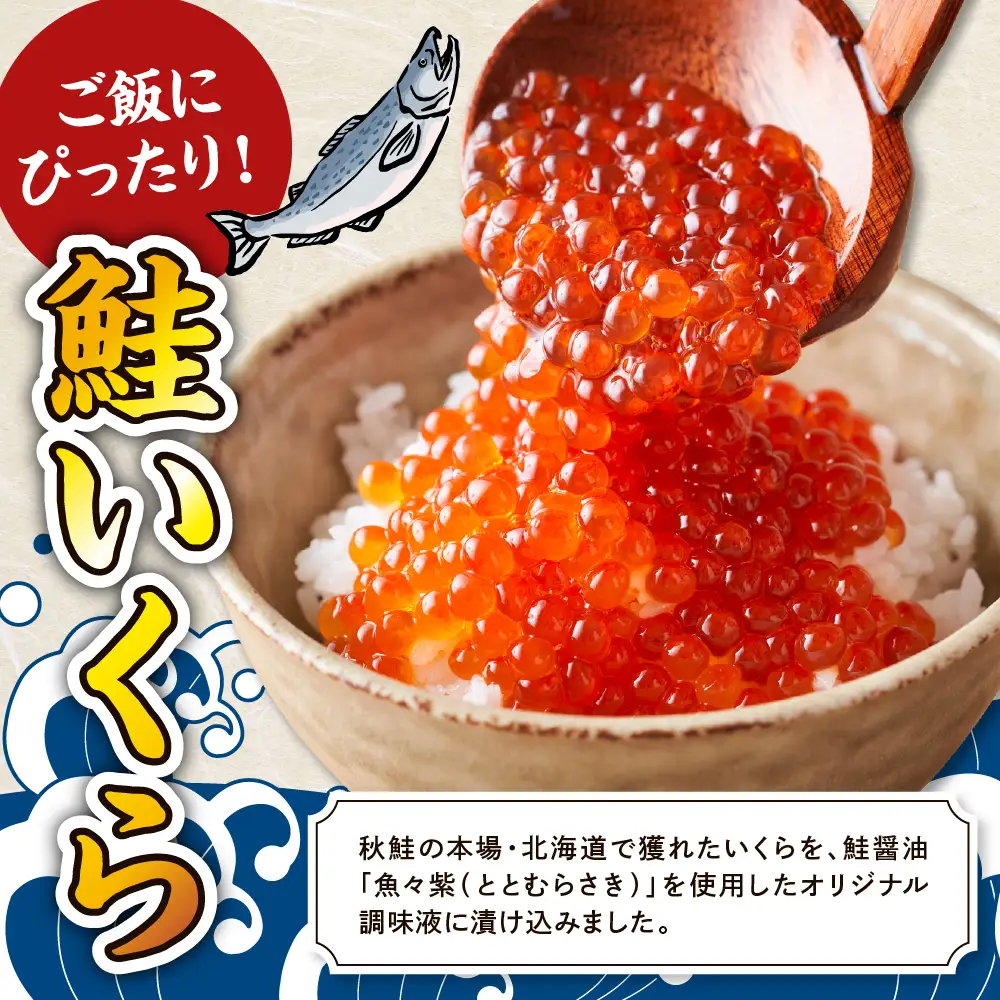 えりも【マルデン特製】北海道産いくら醤油漬250g【er002-006-a】