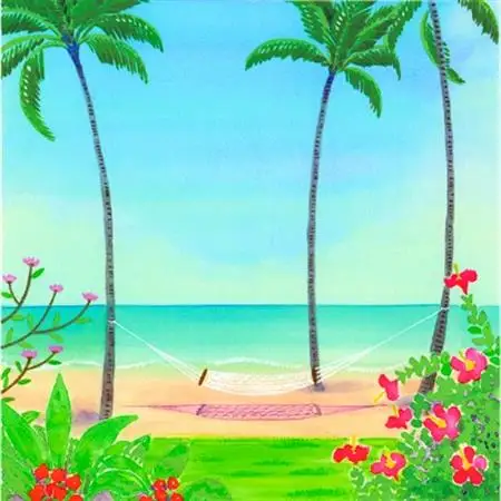 栗乃木ハルミ版画額装品「くつろぎ」【1242859】
