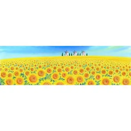 栗乃木ハルミ版画額装品「ひまわり4」【1423303】