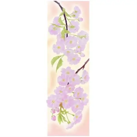 栗乃木ハルミ版画額装品「さくら」【1423309】