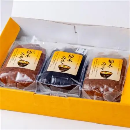 柿木味噌　3種類食べ比べセット(500g×各1袋　計1.5kg)【配送不可地域：離島】【1259219】
