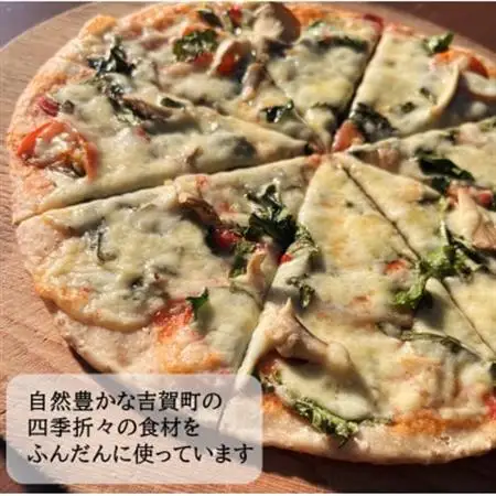 季節山菜や自家製野菜のピザ　1枚(直径約25cm)【配送不可地域：離島】【1260010】
