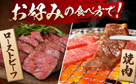 熊本県産 延寿牛 あか牛 モモ ブロック 約 500g【有限会社 九州食肉産業】[ZDQ081]