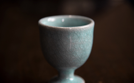 【陶器】冷酒・ワイン杯　2個セット