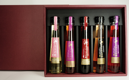 フルーツ酢 5種 セット 詰め合わせ さくらんぼ プラム プルーン 桃酢 アロニア 南陽 オリゴ糖入り 果実酢 調味料 お酢 酢 ドレッシング 水割り 炭酸水割り 北海道 芦別市