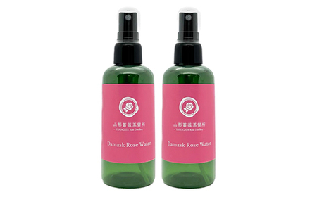 ダマスクローズウォーター 100mL 2本セット スプレー 山形県村山市産 薔薇 バラ bj-rwxxx200