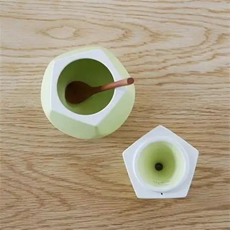洋梨の形のシュガーポット poire ラ・フランス【ttyokzk ceramic design】_雑貨・日用品  キッチン用品 _【1096312】
