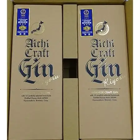 愛知クラフトジン キヨス40度　2本セット_酒・アルコール リキュール・洋酒  _【1100672】