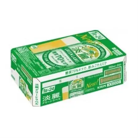 キリン 淡麗グリーンラベル 350ml×24本 (1ケース) 糖質70%オフ発泡酒_酒・アルコール 発泡酒  _【1406745】