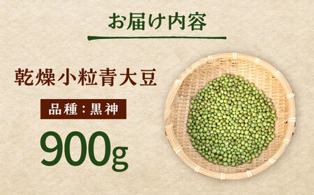 《農薬不使用》乾燥小粒青大豆（品種：黒神）【ekam】 大豆 豆 オーガニック 農薬不使用 有機JAS認証 青大豆 乾燥大豆 北海道 [AXBV001] 7000 7000円