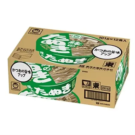 【毎月定期便】緑のたぬき天そば　東　12食　全12回_麺 そば  ソバ 蕎麦  定期便 定期便  _【4011092】