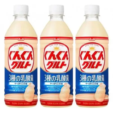 【2ヵ月毎定期便】『ぐんぐんグルト』3種の乳酸菌PET500ml　24本　隔月全6回_飲料・ドリンク  ジュース   定期便 定期便  _【4011136】