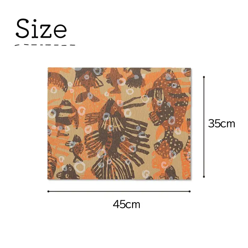 テーブルマット 海の中 クラフト 8枚入り(30359)【021E-011】