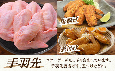 【12回定期便】恵那どり 4種詰め合わせ (もも肉2枚 むね肉2枚 手羽先10本 手羽元10本)小分け (約2-2.2kg×12回) [TEZ016] とり肉