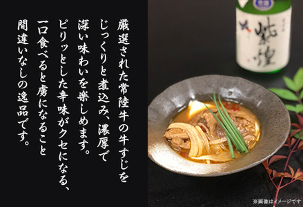 牛すじ煮込み 1.5kg ( 250g × 6袋 )  ピリ辛 茨城県産 ブランド牛 常陸牛 使用 【 牛すじ煮込 牛すじ茨城県 牛すじブランド牛 牛すじ人気 牛すじ常陸牛 】
