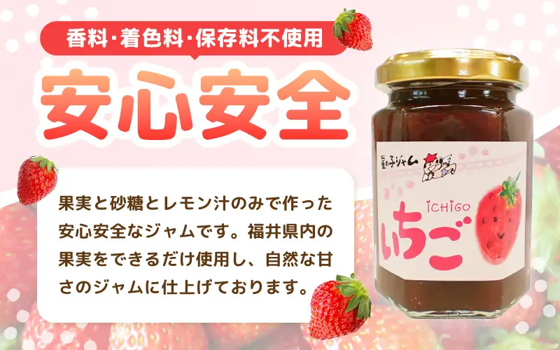 【先行予約】【福井県産】フルーツを使った ジャム 4種 計12個セット（ブルーベリージャム2個 いちじくジャム3個 梅ジャム4個 苺ジャム3個）【2026年6月下旬以降順次発送予定】[m03-c007]