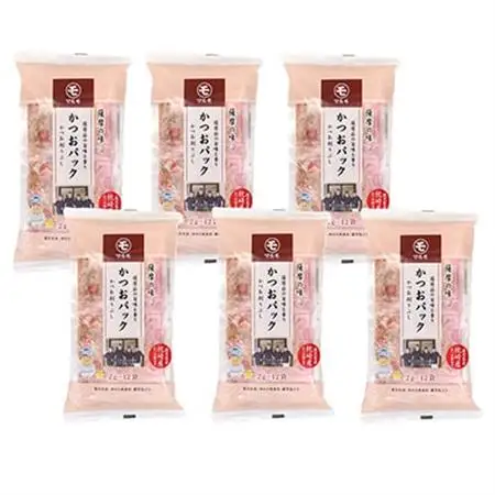 枕崎産かつお節使用【薩摩の味かつおパック】2g×12パック　6セットZ0-19_魚介・海産物   _【配送不可地域：離島】【1483330】