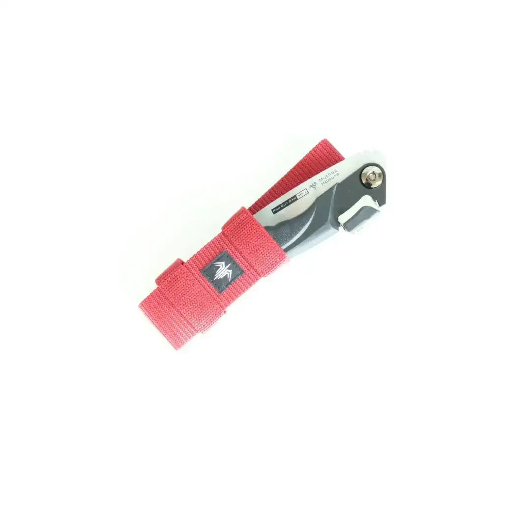 Pro Cut Saw Mini(ノコギリ) 125mm Wine-Red Collection ケース付 のこぎり 鋸 アウトドア用品 キャンプ用品 ワインレッド  [Muthos Homura] 【010S453】