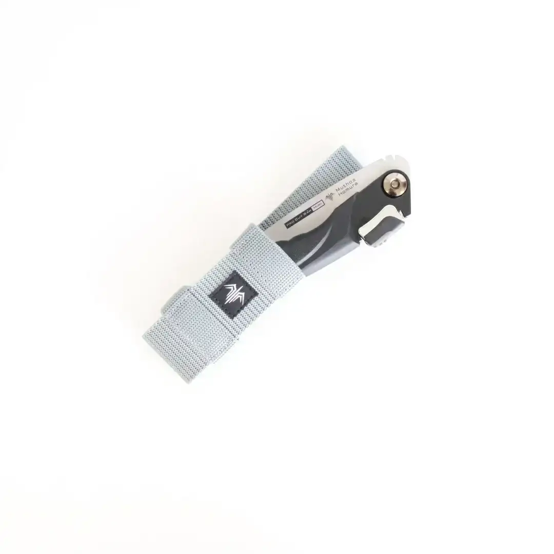 Pro Cut Saw Mini(ノコギリ) 125mm Ice-Gray Collection ケース付 のこぎり 鋸 アウトドア用品 キャンプ用品 アイスグレイ  [Muthos Homura] 【010S454】