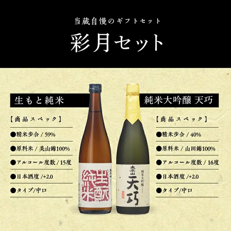 大平山 彩月セット【小玉醸造】